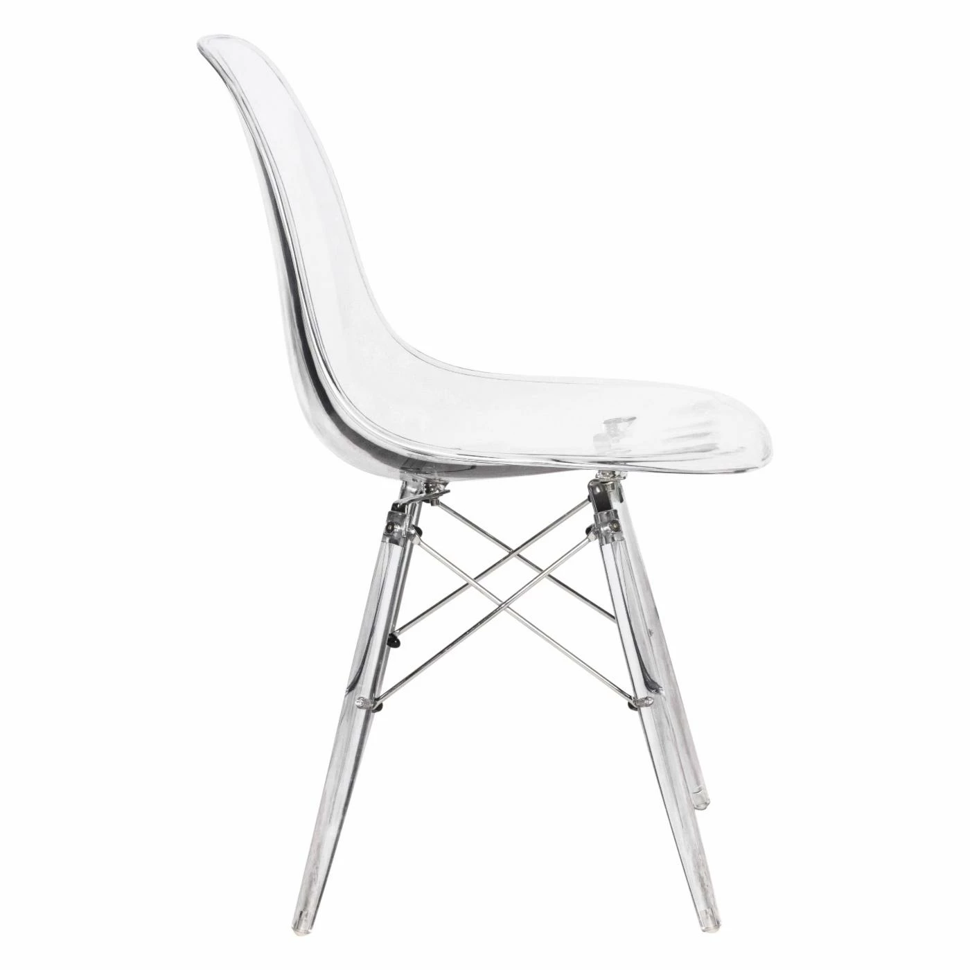Top 10 π Side Chairs LeisureMod Dover Molded Dining Side Chair With Acrylic Base π - Image 3