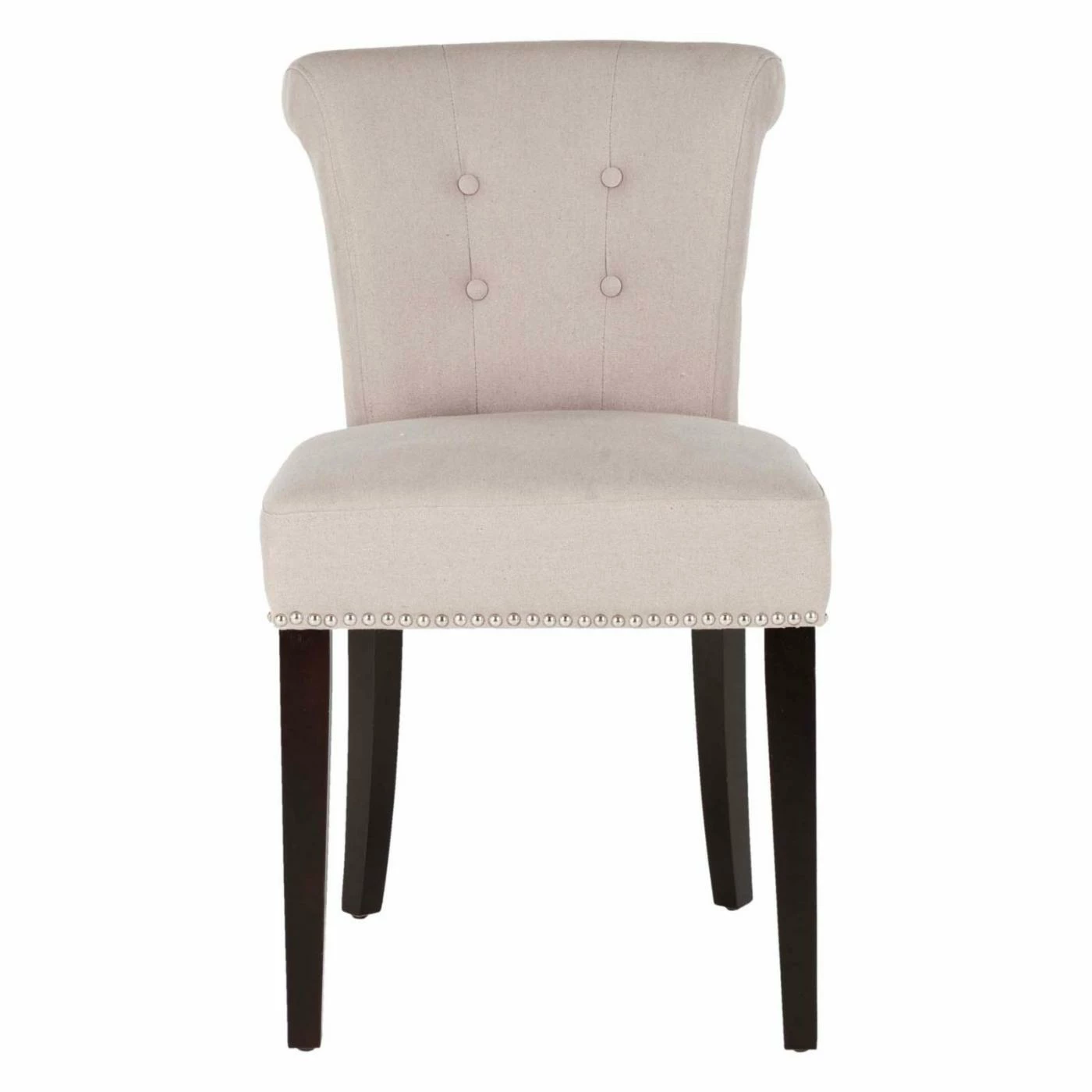 Best deal π Formal Dining Chairs Safavieh Sinclair Ring Dining Chairs - Taupe - Set Of 2 π - Image 3