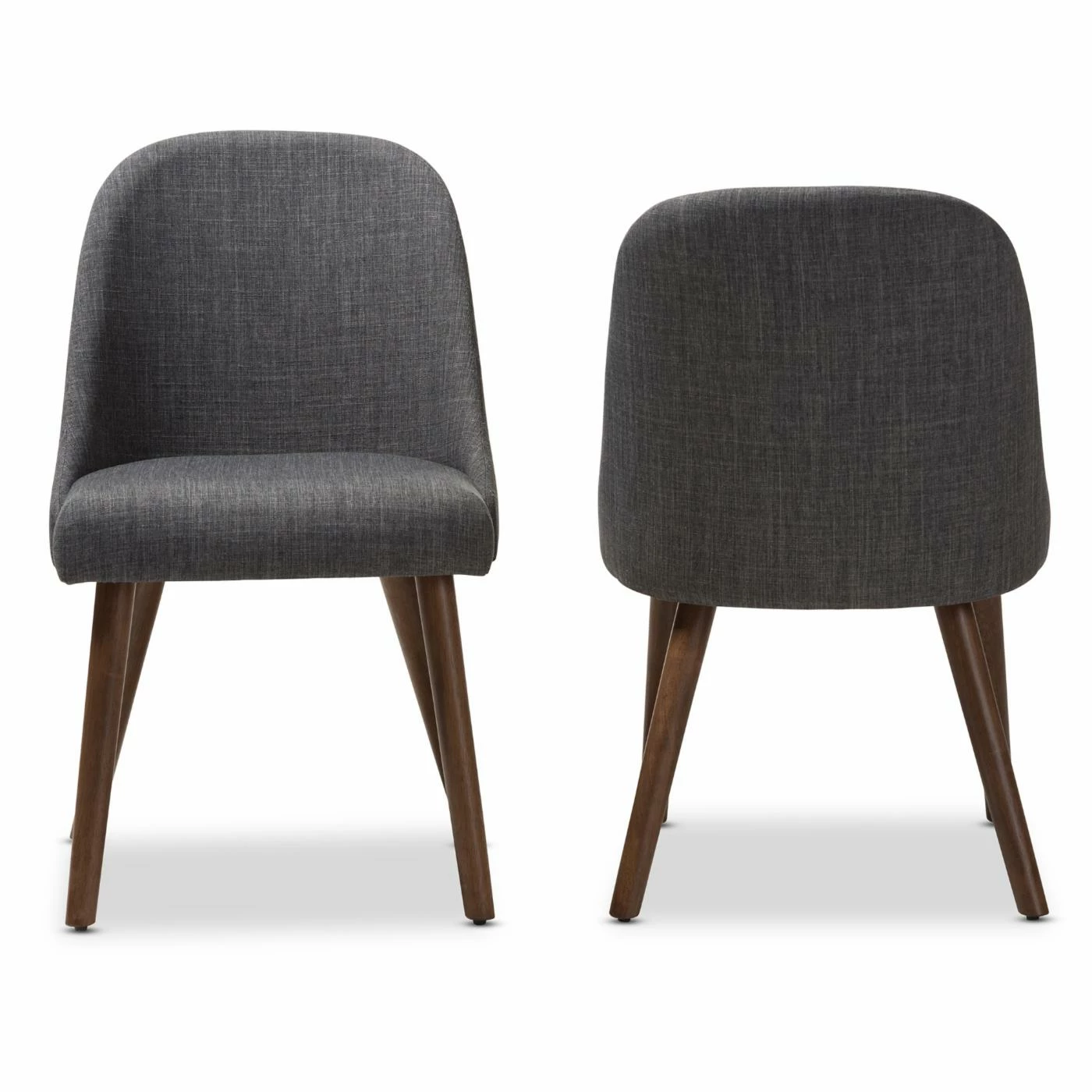 Wholesale βοΈ Side Chairs Baxton Studio Cody Mid-Century Modern Fabric Upholstered Wood Dining Chair - Set Of 2 π₯° - Image 3