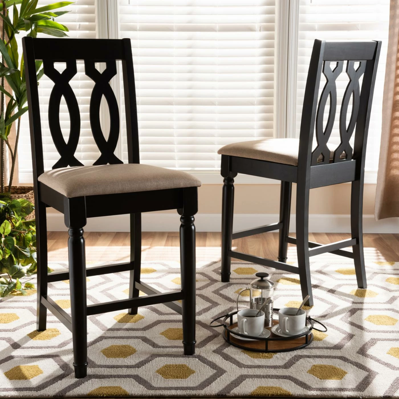 Top 10 π― Counter Height Chairs Baxton Studio Darcie 25 In. Counter Stool - Set Of 2 β¨ - Image 3