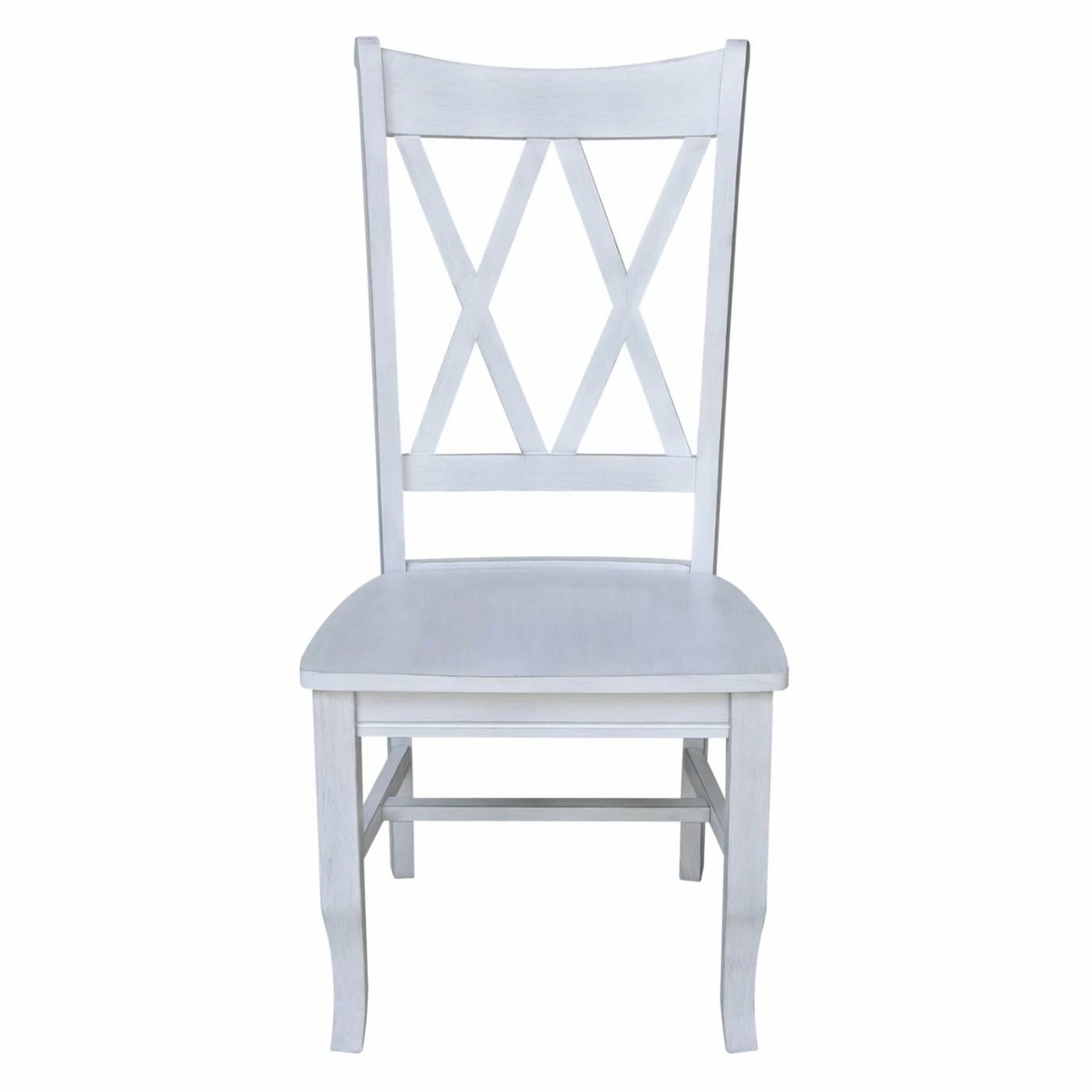 Discount β€οΈ Side Chairs International Concepts Double Cross Back Dining Side Chair - Set Of 2 π - Image 2