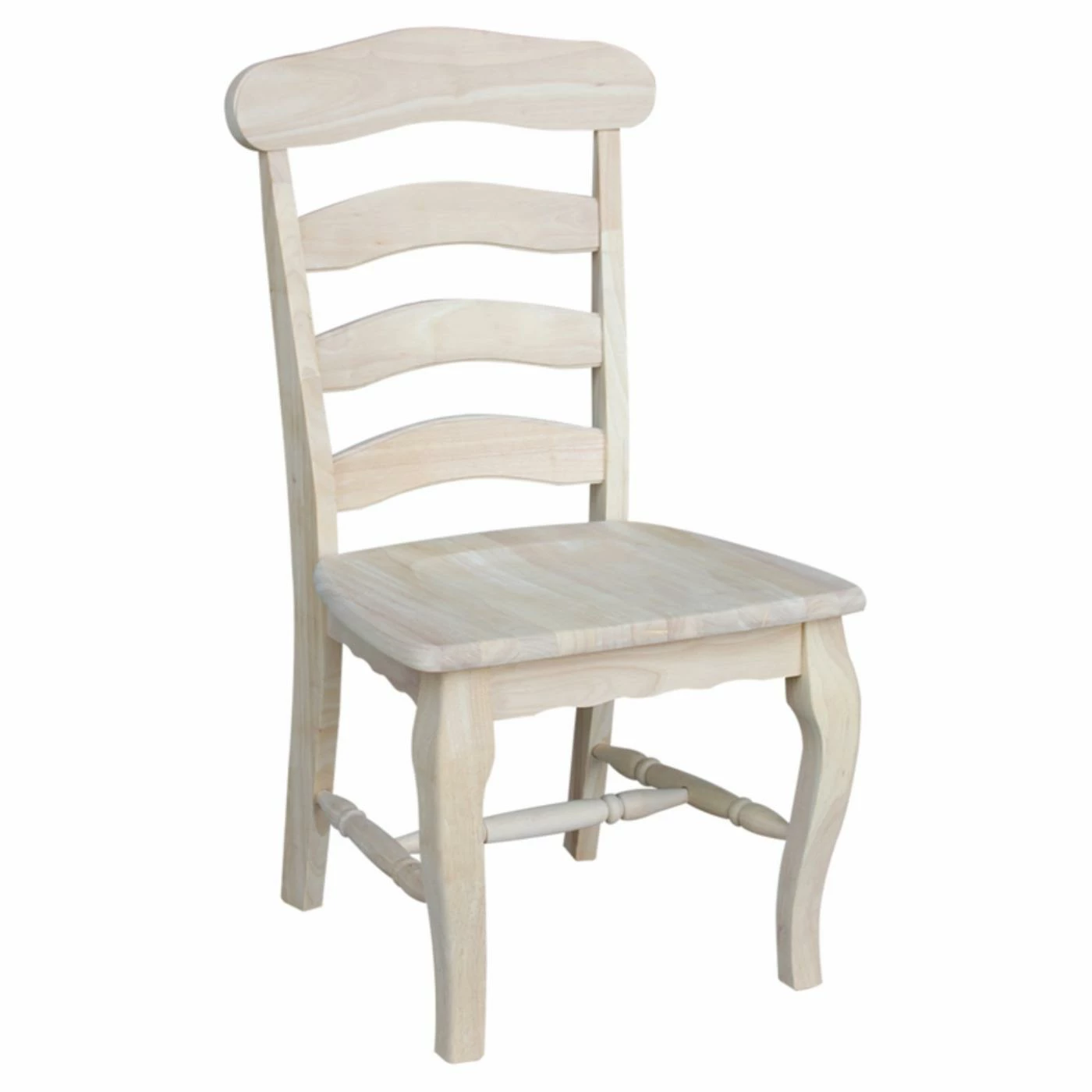 Budget π₯ Side Chairs International Concepts Unfinished Chesnee Country French Dining Chairs - Set Of 2 π - Image 3