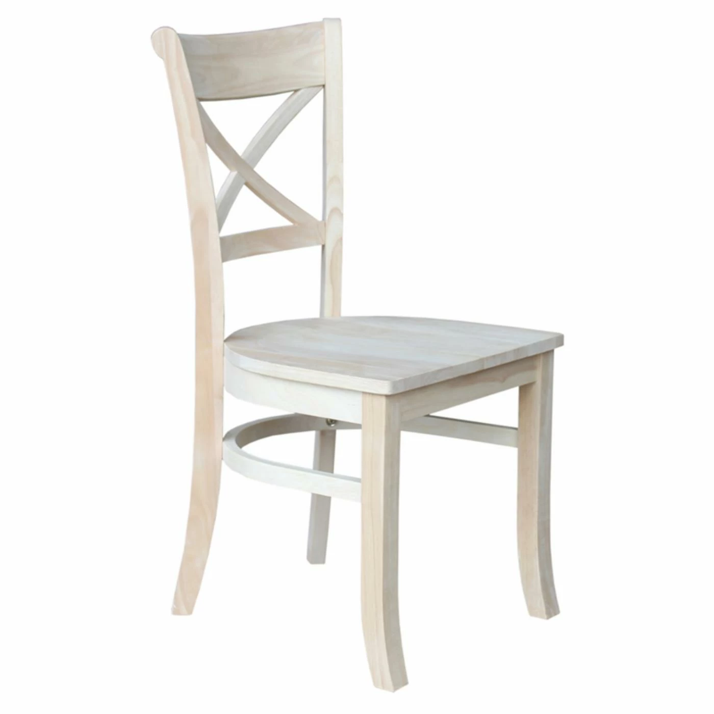 Best reviews of β Side Chairs International Concepts Charlotte X-Back Side Chair - Set Of 2 π - Image 3