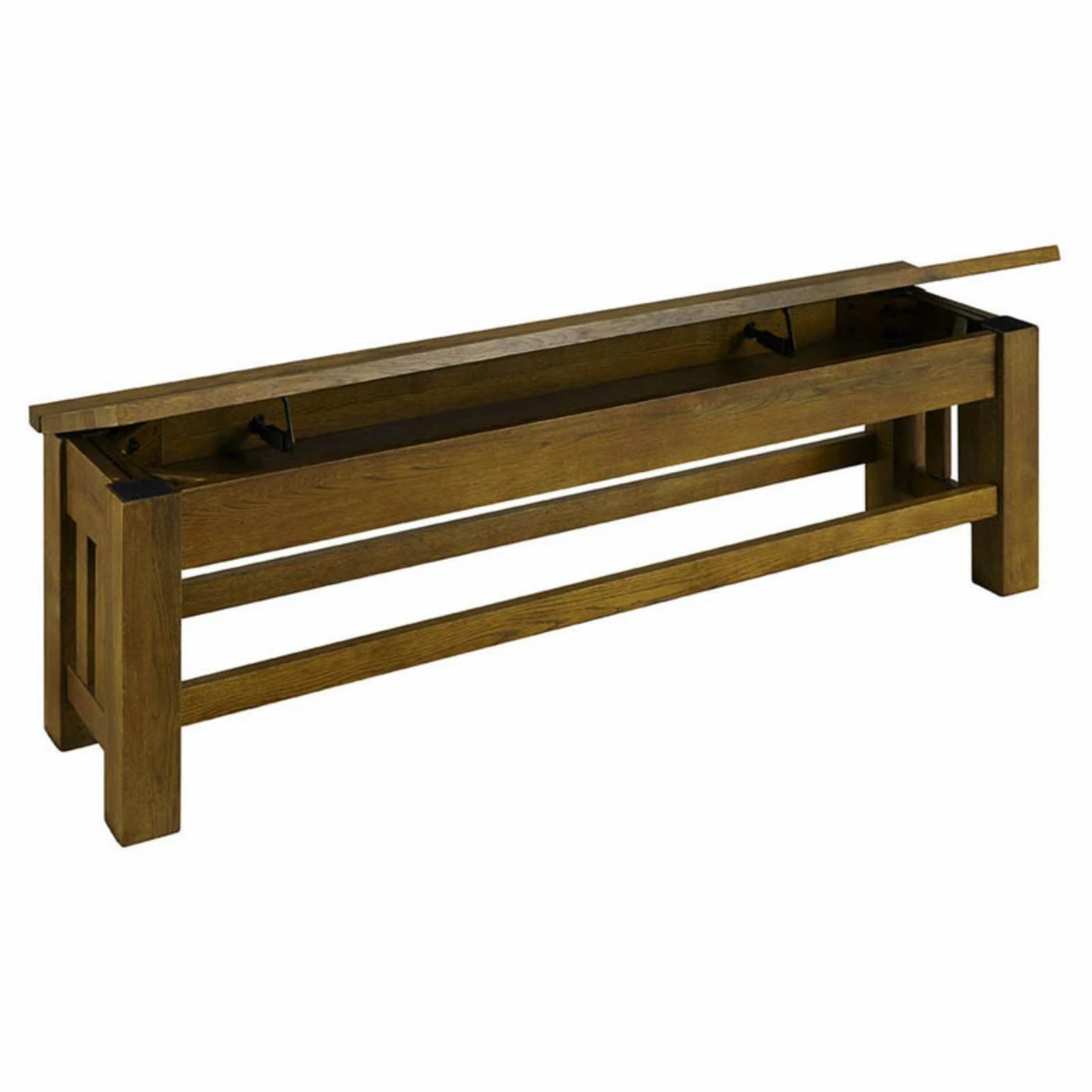 Coupon π Side Chairs A-America Laurelhurst Rustic Oak Finish Bench π - Image 2