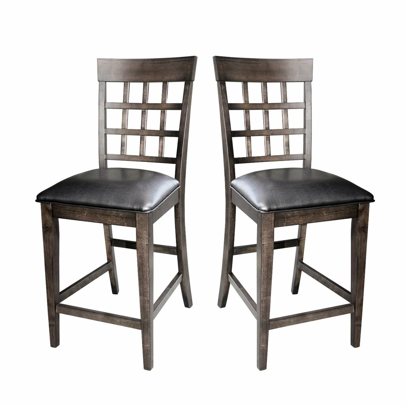 Flash Sale 𧨠Counter Height Chairs A-America Bristol Point Lattice Back Counter Chairs - Set Of 2 π - Image 2