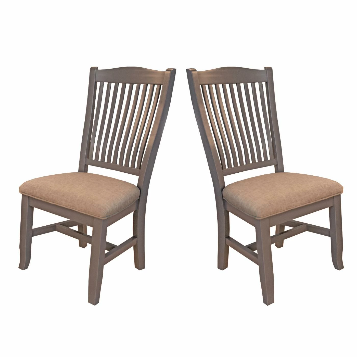 Wholesale โญ Side Chairs A-America Port Townsend Upholstered Slat Back Side Dining Chair - Set Of 2 โ - Image 2