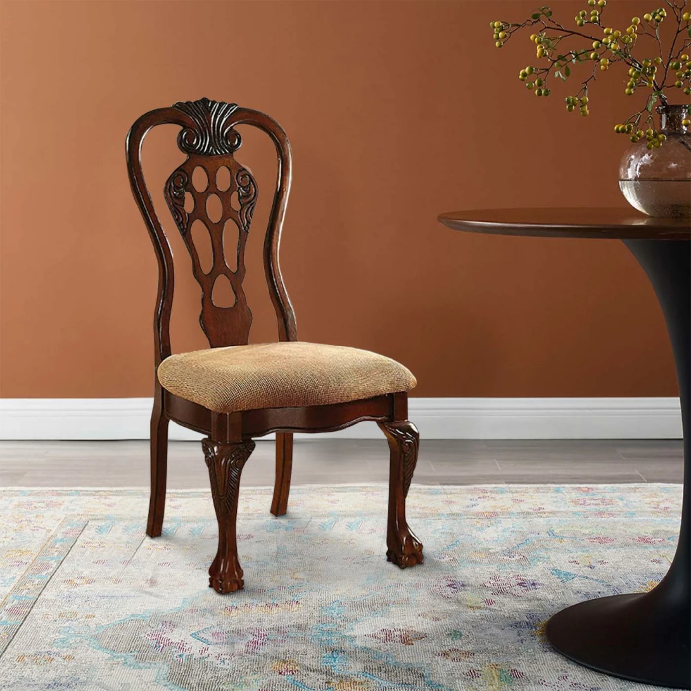 Outlet π₯ Side Chairs Benzara George Town Formal Dining Side Chair - Set Of 2 π - Image 2