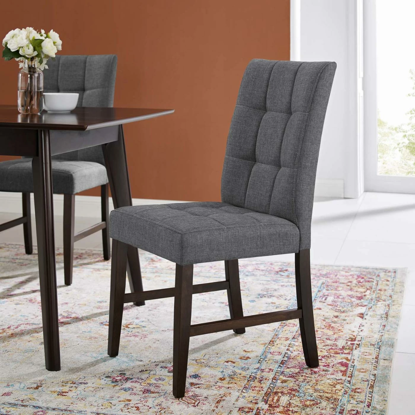 Hot Sale ๐ Casual Dining Chairs Modway Promulgate Biscuit Tufted Dining Chair ๐ฅฐ - Image 2