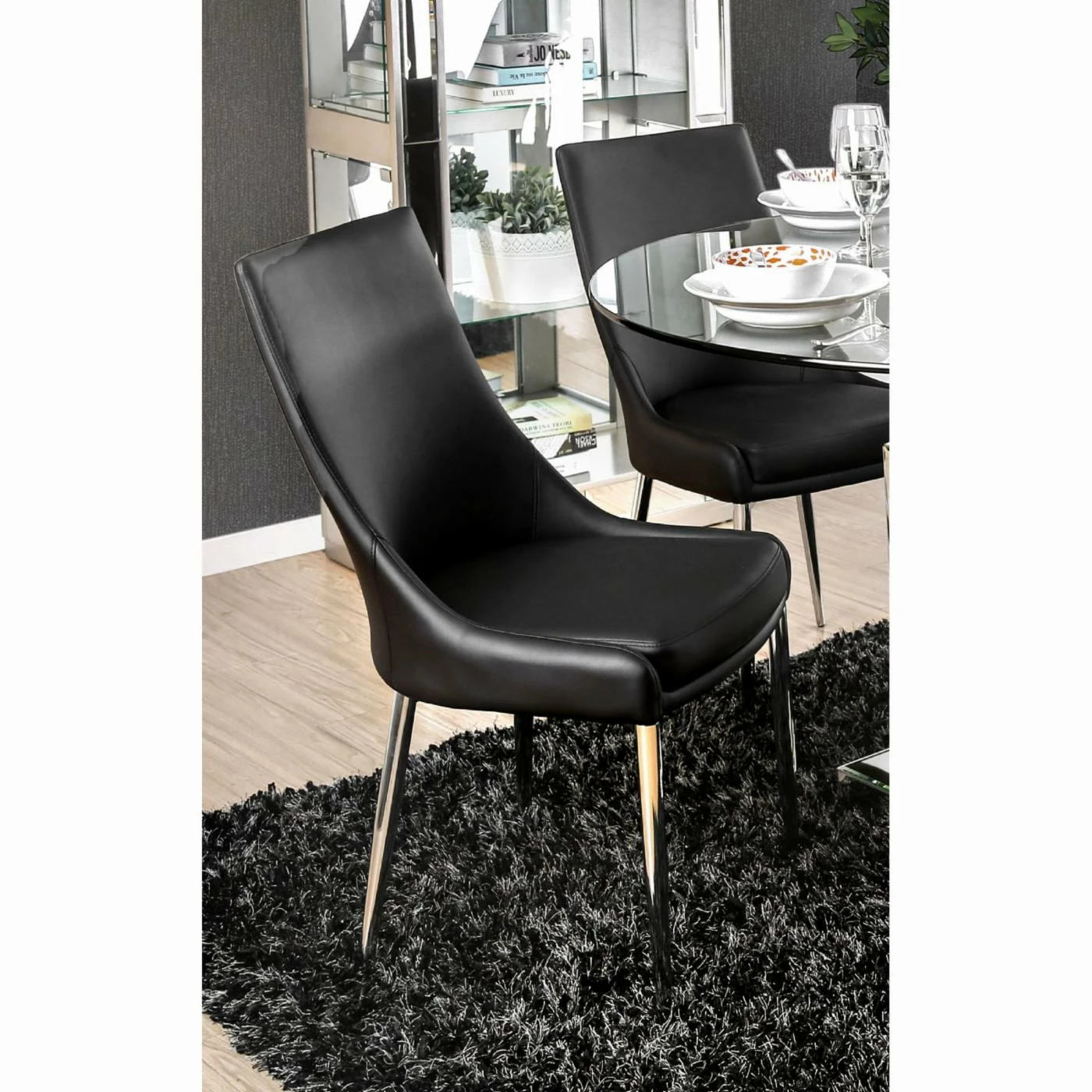 Outlet π€© Side Chairs Furniture Of America Lloyd Contemporary Dining Chair - Set Of 2 βοΈ - Image 2