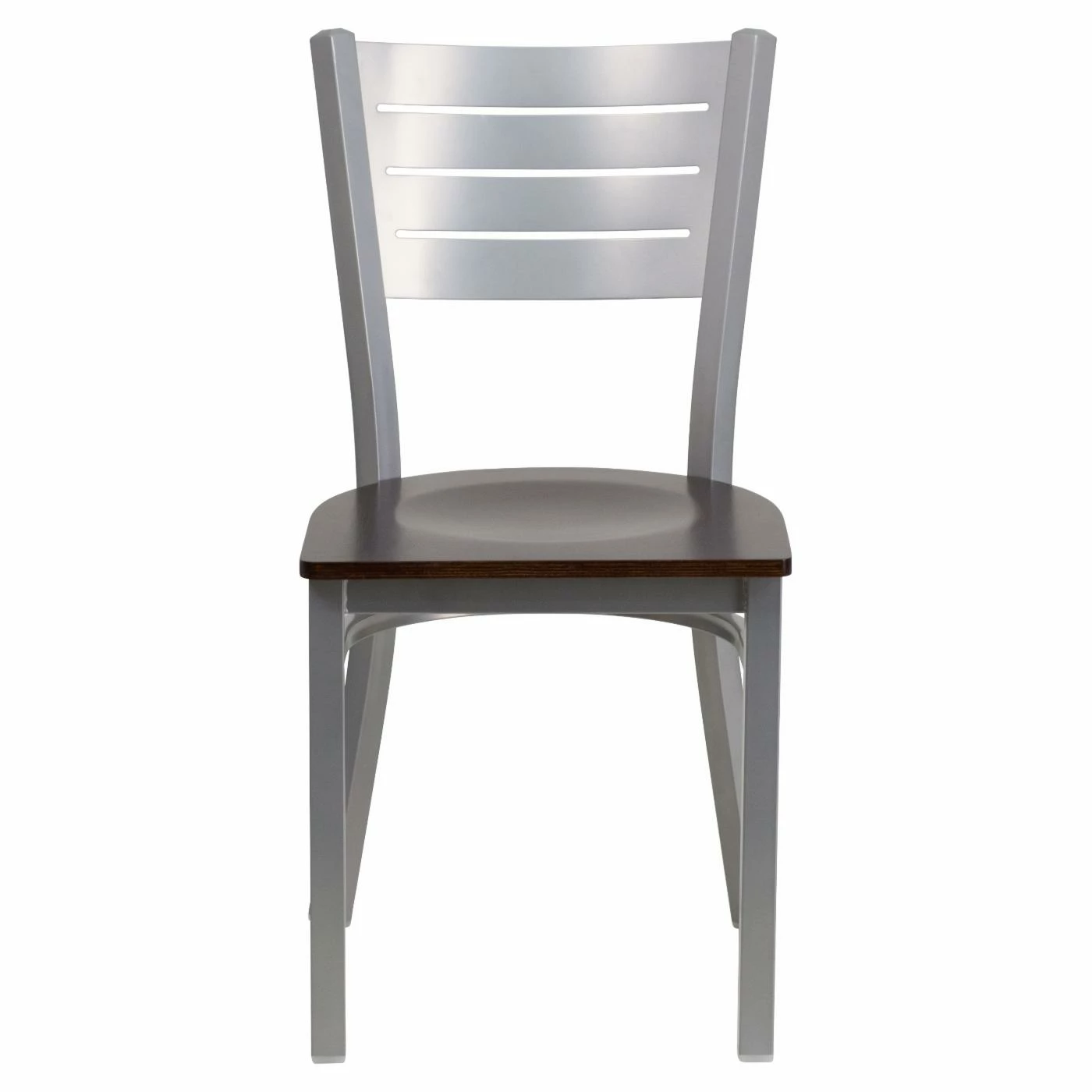 Deals π Side Chairs Flash Furniture Hercules 18 In. Metal And Wood Slat Back Restaurant Chair π - Image 2