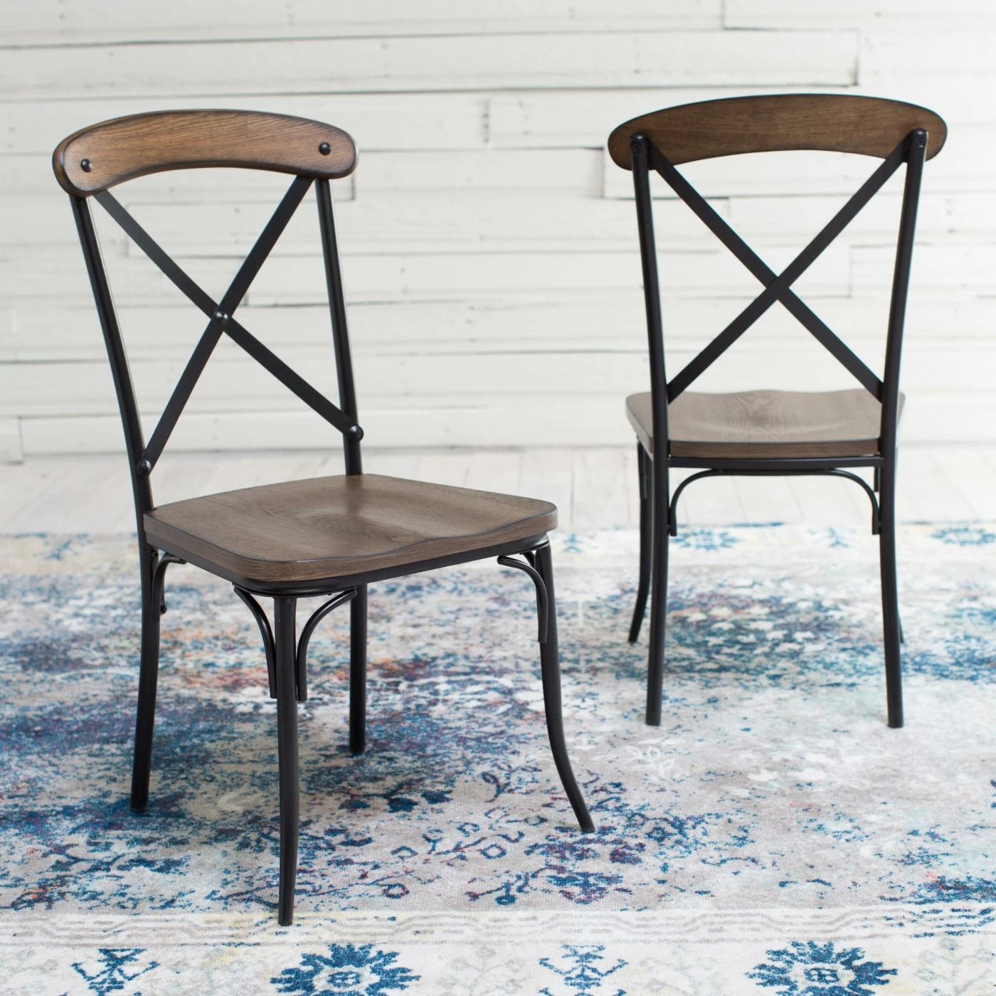 Coupon π Side Chairs HumbleNest Countryside X-Back Dining Chairs - Set Of 2 π - Image 2