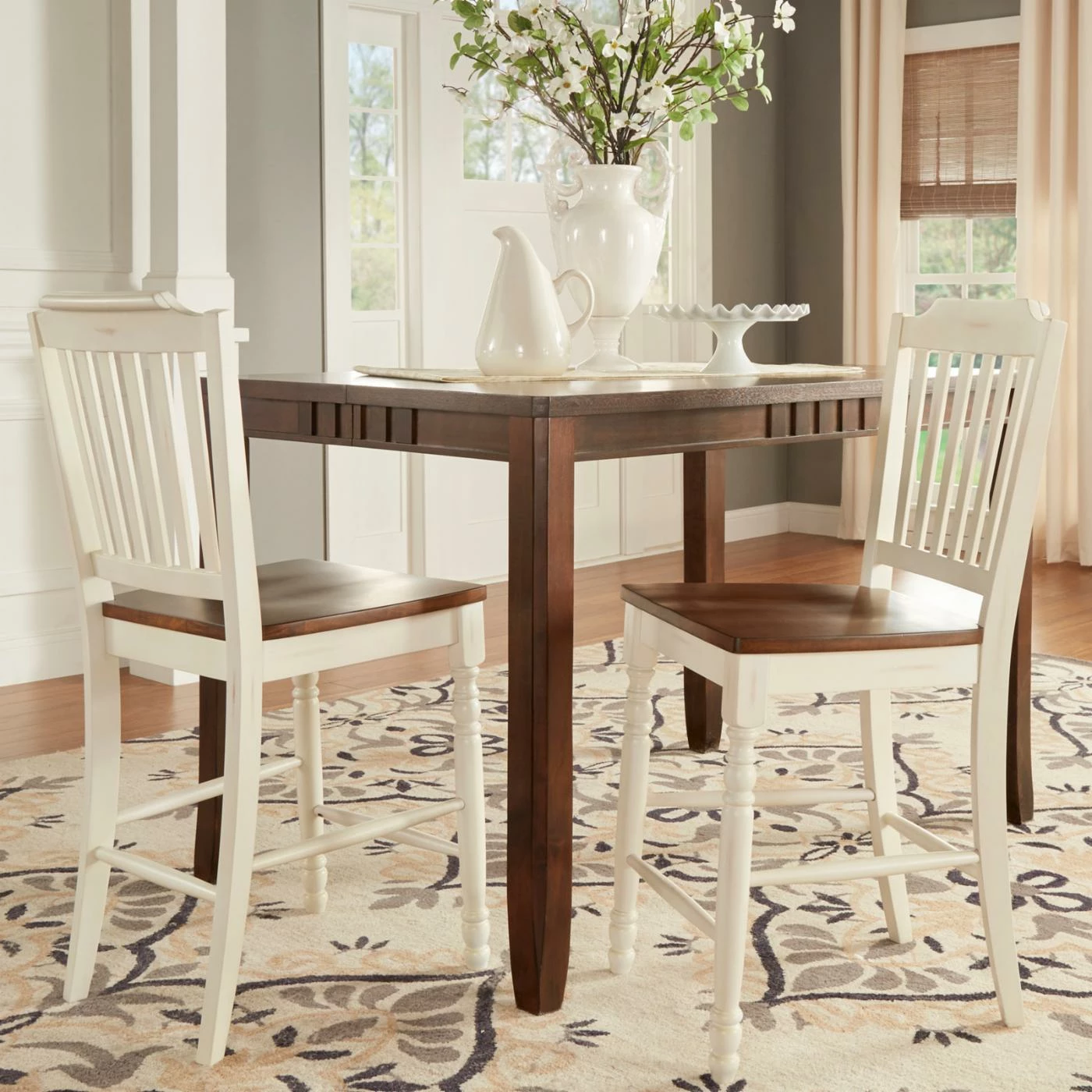 Deals π Side Chairs HumbleNest Homestead Counter Height Distressed Dining Side Chair - Set Of 2 π - Image 2