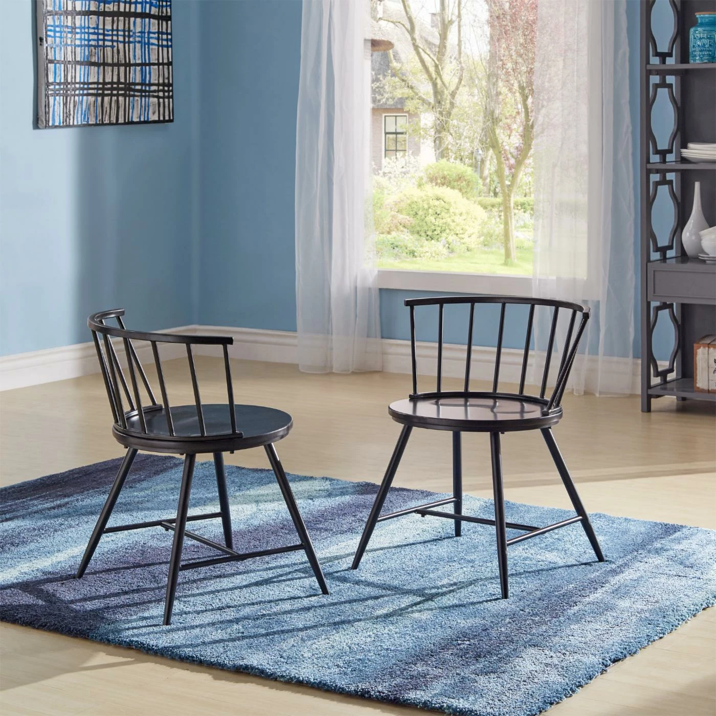 Best Pirce 𧨠Side Chairs HumbleNest Countryside Low Back Windsor Dining Side Chair - Set Of 2 π - Image 2