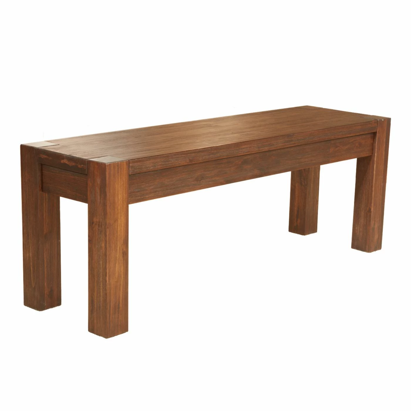 Best Sale π Modus Meadow Solid Wood Dining Bench - Brick Brown π - Image 2