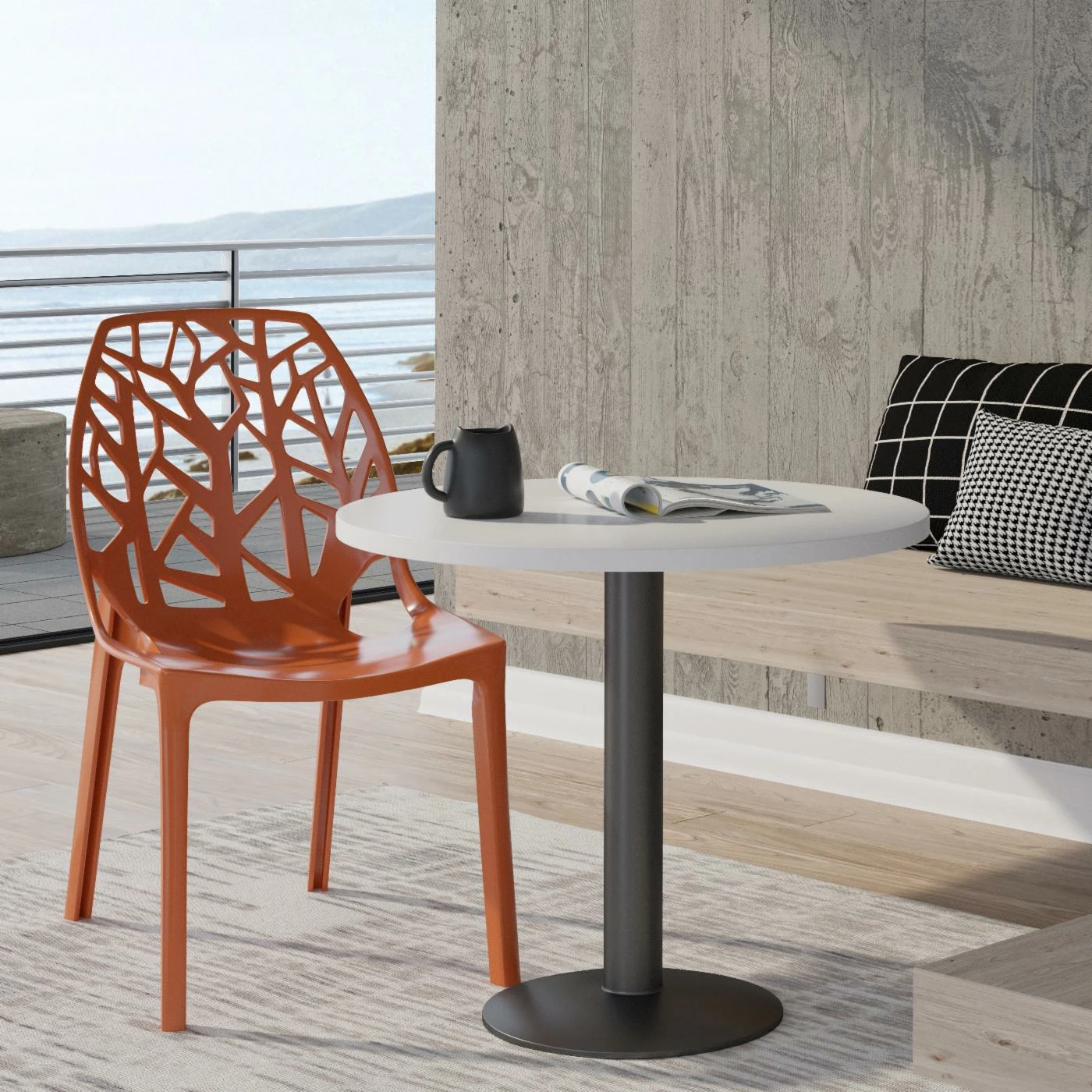 Budget π Casual Dining Chairs LeisureMod Cornelia Modern Dining Chair π - Image 2
