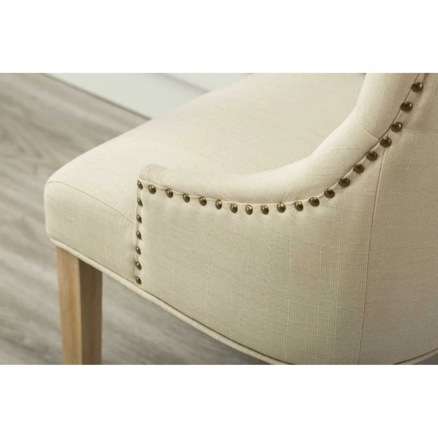 Brand new ❤️ Side Chairs Roundhill Furniture Button Tufted Wingback Hostess Chair - Set Of 2 ❤️ - Image 2