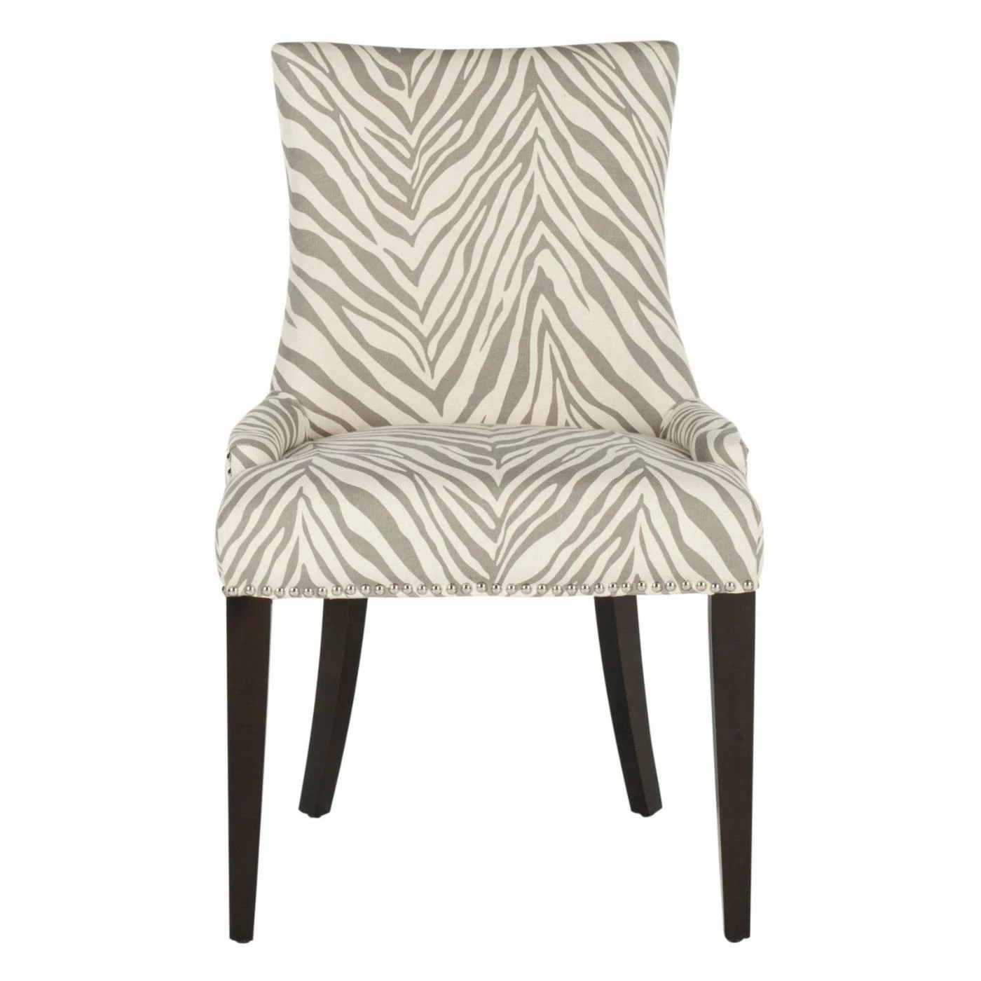 Coupon π― Formal Dining Chairs Safavieh Itzel Dining Side Chair - Gray Zebra π₯ - Image 2