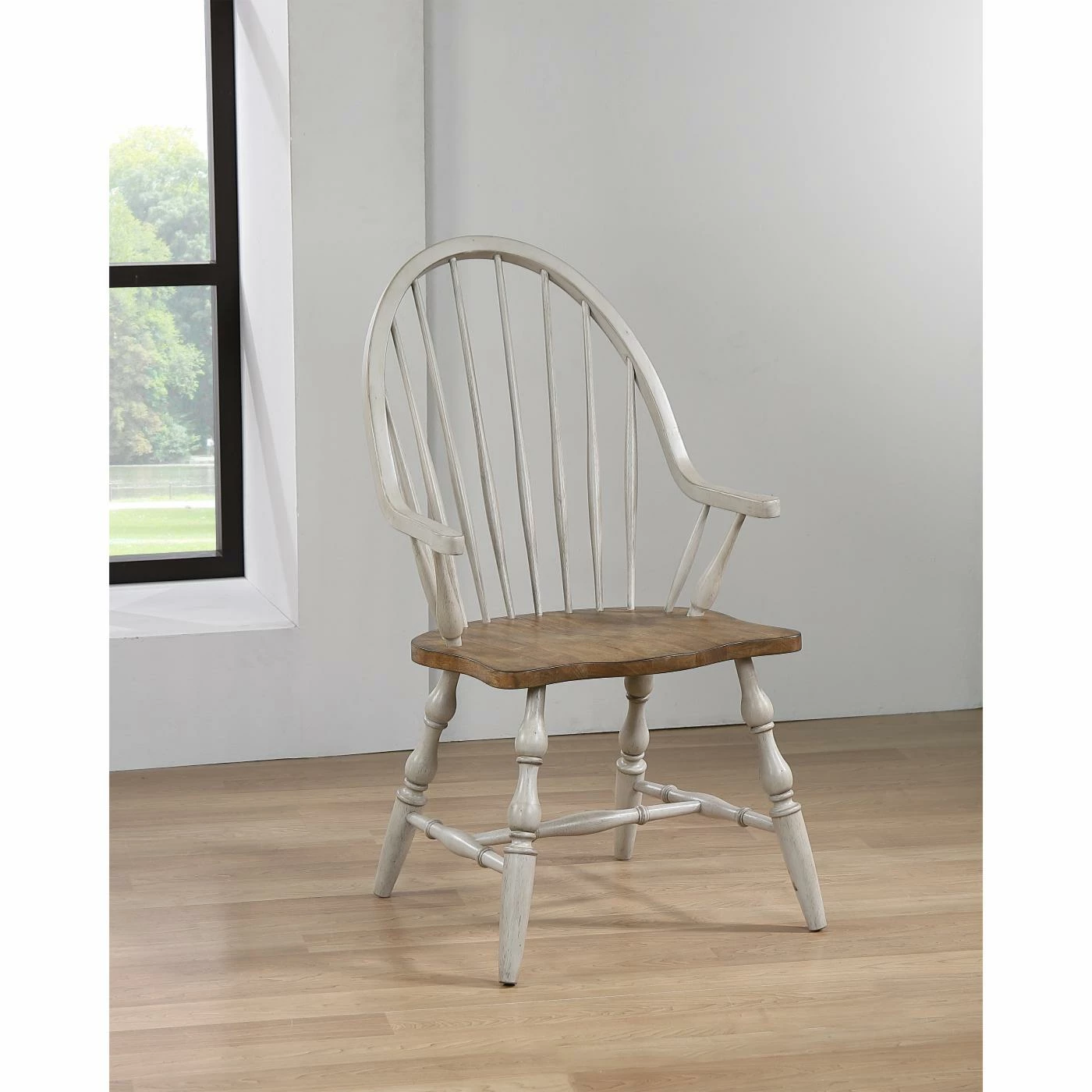 Cheapest β¨ Casual Dining Chairs Sunset Trading Country Grove Windsor Dining Arm Chair π - Image 2