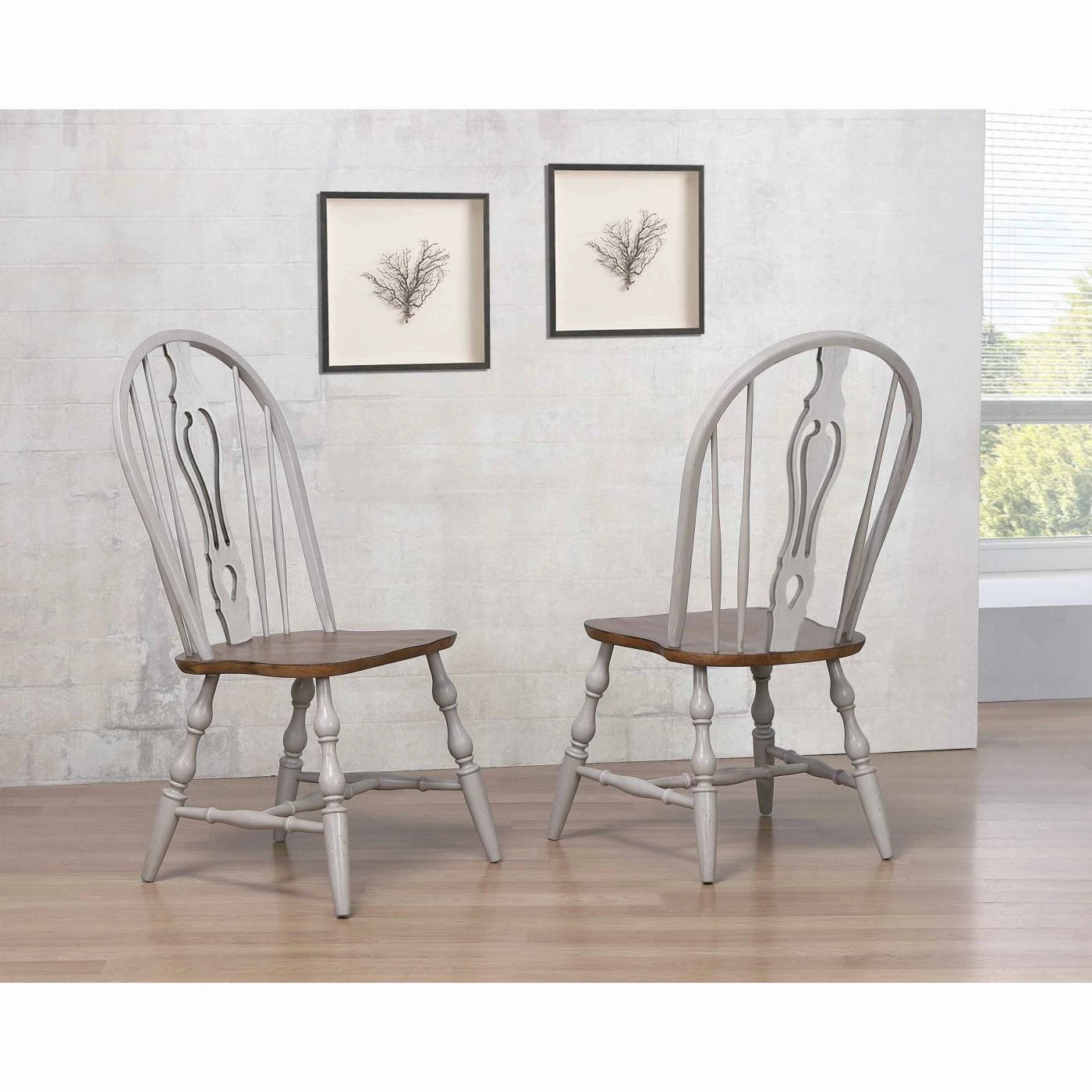 Coupon ✨ Side Chairs Sunset Trading Country Grove Keyhole Dining Side Chair - Set Of 2 ❤️ - Image 2