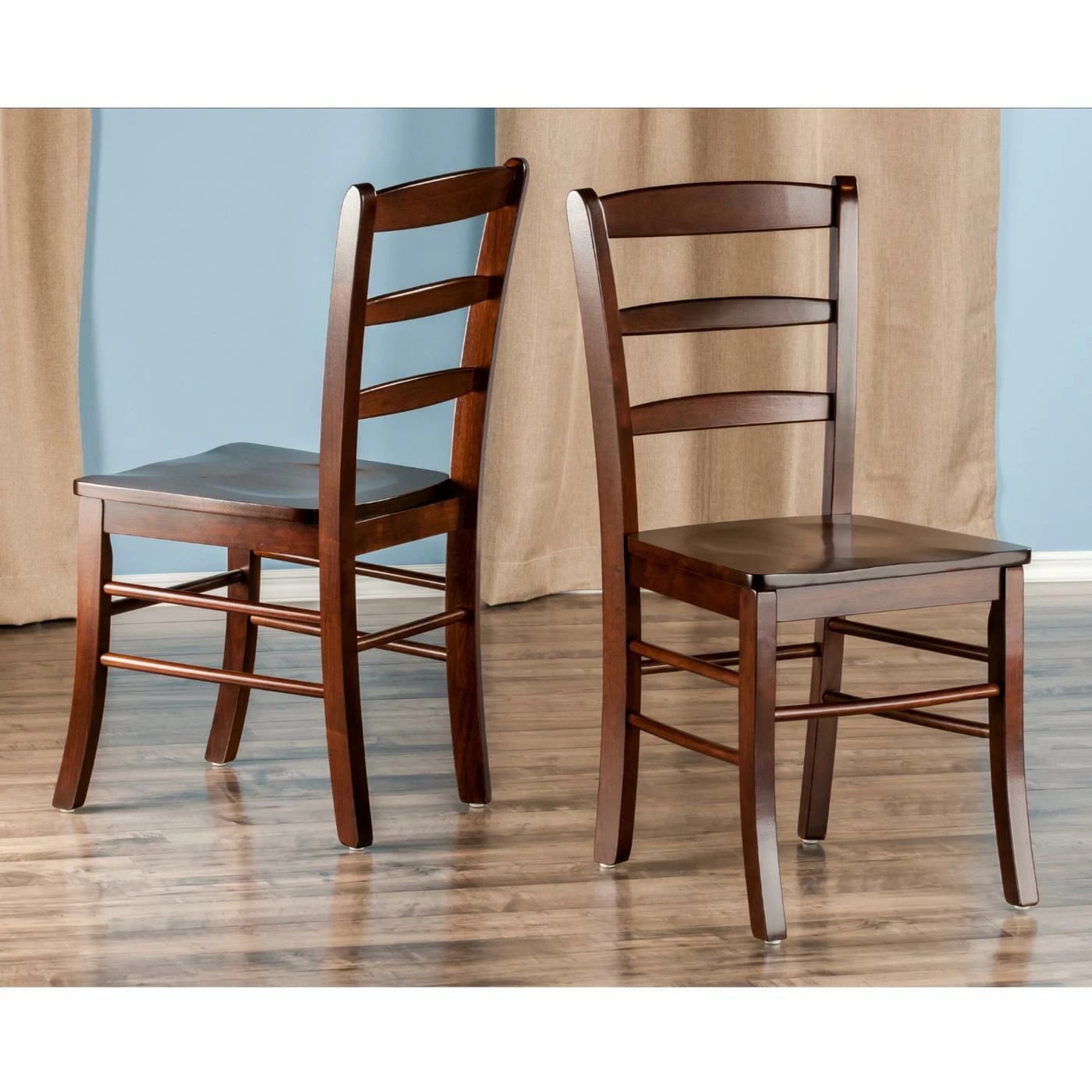 Promo ๐ฅฐ Side Chairs Winsome Ladder Back Chairs - Set Of 2 โญ - Image 2