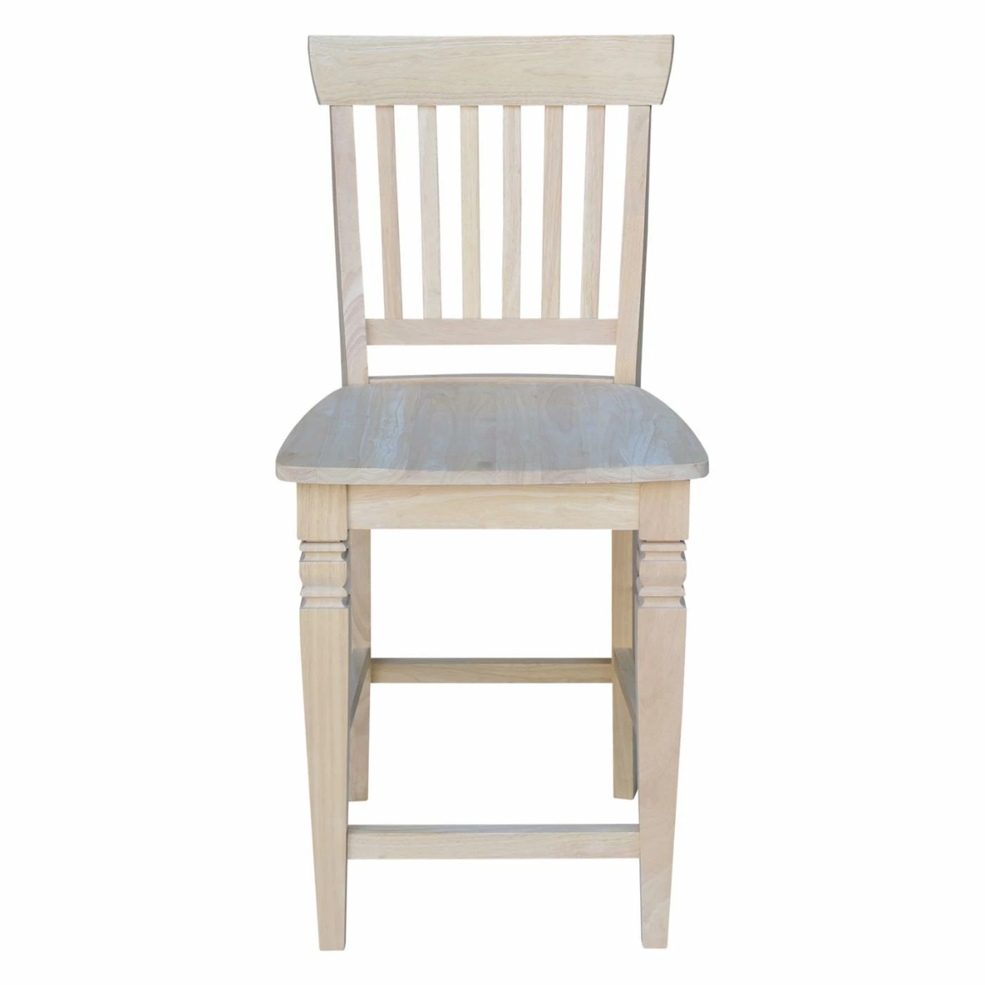 New ✨ Side Chairs International Concepts Seattle Unfinished Counter Stool ❤️ - Image 2