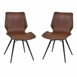 New ❤️ Side Chairs Armen Living Zurich Dining Chair - Set Of 2 ❤️
