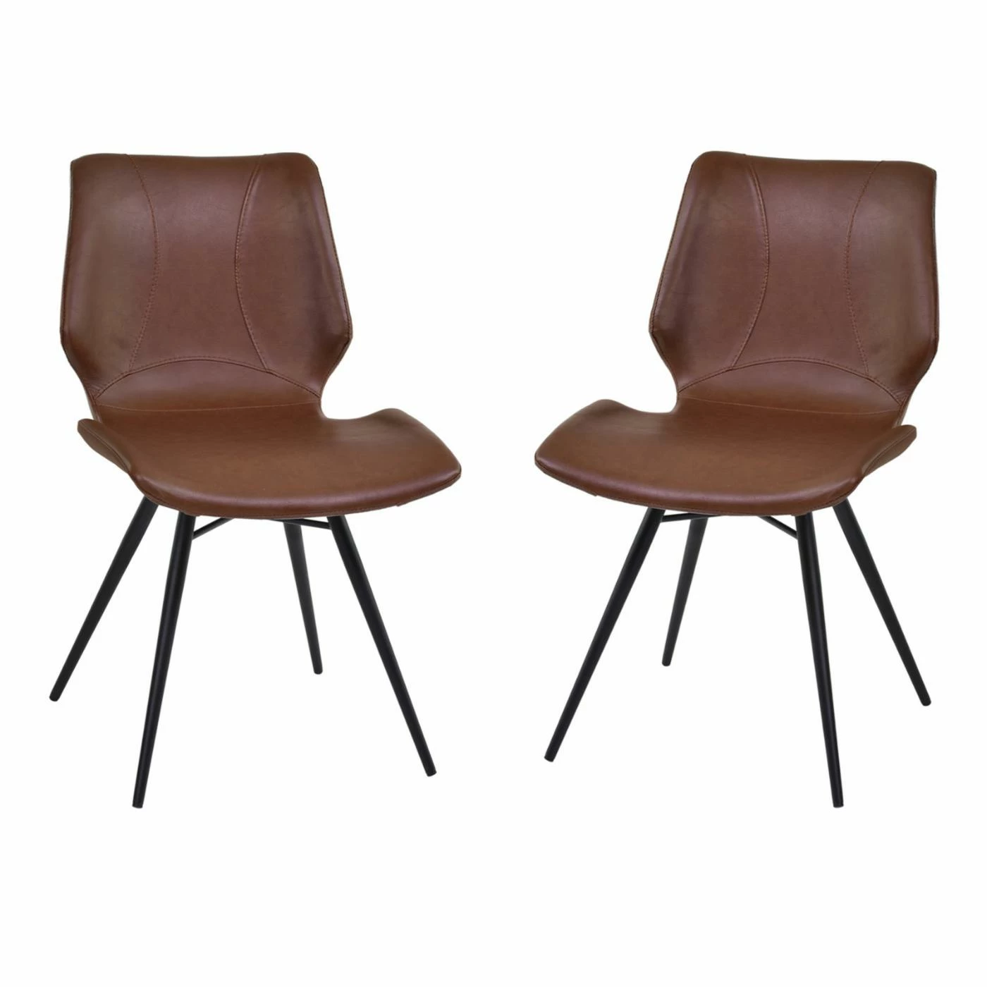 New ❤️ Side Chairs Armen Living Zurich Dining Chair - Set Of 2 ❤️