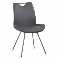 Coupon 👍 Side Chairs Home Chic Mullens Faux Leather Dining Side Chair - Set Of 2 ✨