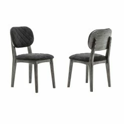 Discount π Side Chairs Armen Living Katelyn Open Back Dining Side Chair - Set Of 2 π