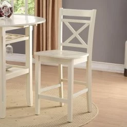 New ✨ Side Chairs Acme Furniture Tartys Counter Stool - Set Of 2 🛒