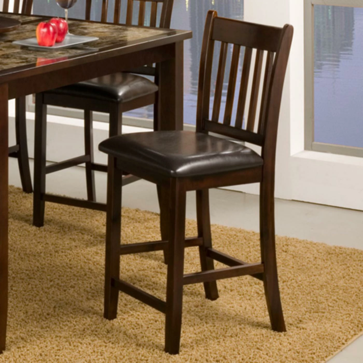 Coupon π₯ Side Chairs Alpine Furniture Capitola Counter Height Chair - Espresso - Set Of 2 π