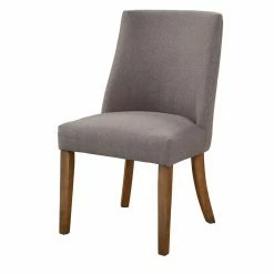 Best Pirce π Casual Dining Chairs Alpine Furniture Kensington Upholstered Parson Chair - Set Of 2 π