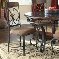 Budget π― Side Chairs Signature Design By Ashley Glambrey Dining Chair - Set Of 4 π§¨