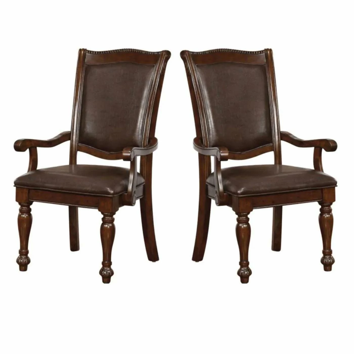 Best Sale π Formal Dining Chairs Benzara Alpena Traditional Formal Dining Arm Chair - Set Of 2 π