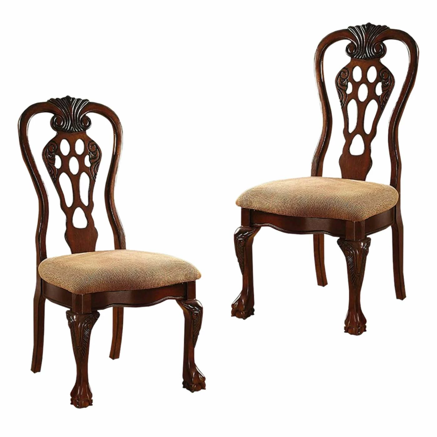 Outlet π₯ Side Chairs Benzara George Town Formal Dining Side Chair - Set Of 2 π