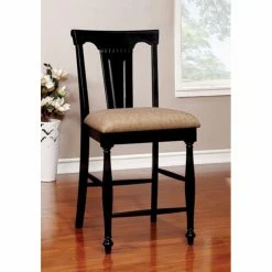 Flash Sale 𧨠Side Chairs Benzara Sabrina Counter Height Dining Side Chair - Set Of 2 π