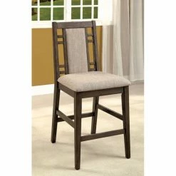 Best Sale π Side Chairs Benzara Eris II Counter Height Dining Side Chair - Set Of 2 β