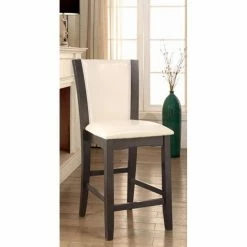 Promo 🔥 Counter Height Chairs Benzara Manhattan III Counter Height Dining Side Chair - Set Of 2 💯