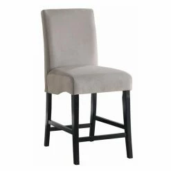 Cheap 🧨 Counter Height Chairs Benzara Casual Style Wooden Counter Height Dining Side Chair - Set Of 2 ✨