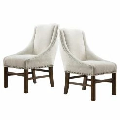 Wholesale π Best Selling Home Formal Dining Chairs Caden Fabric Parsons Dining Chair - Set Of 2 π₯°