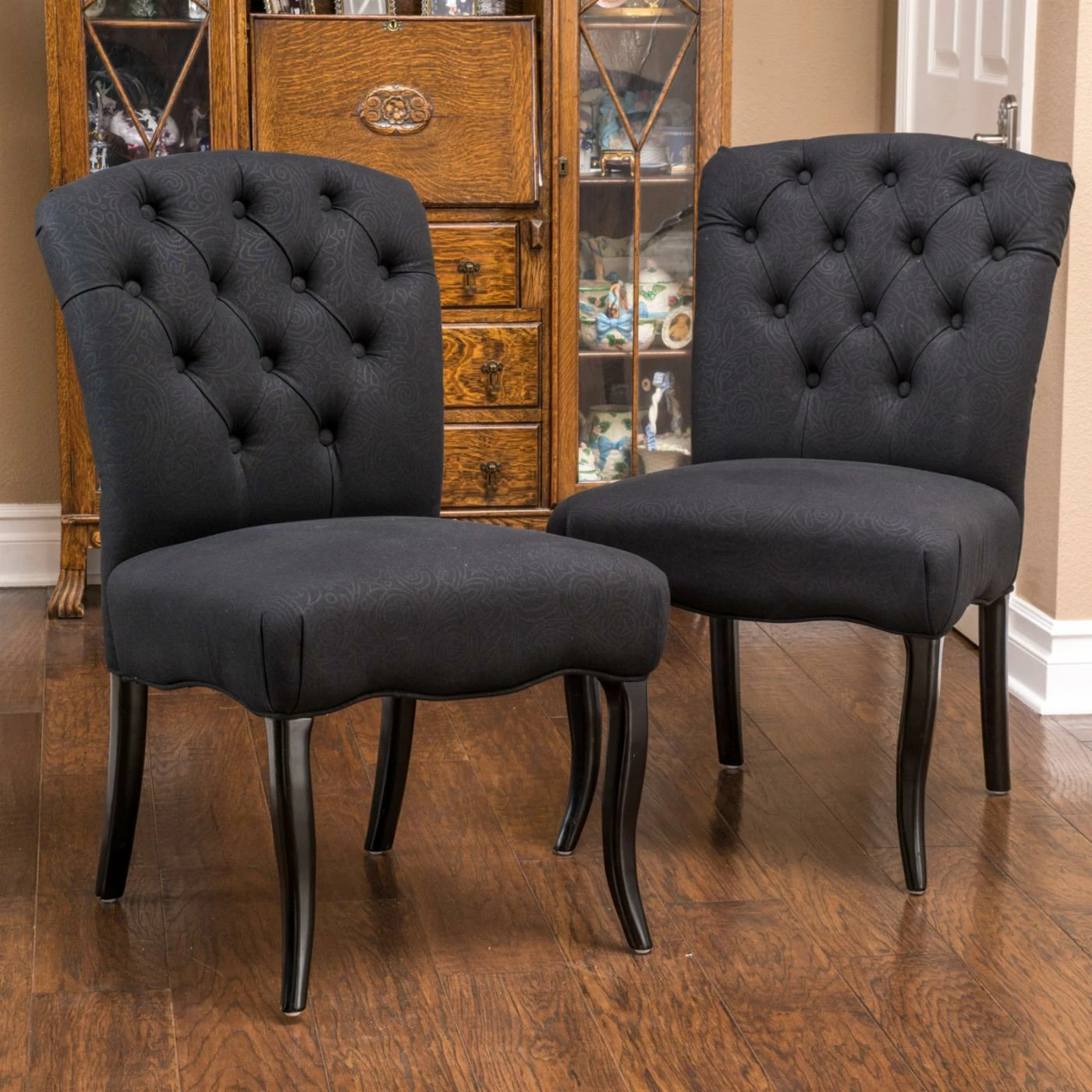 Wholesale π Best Selling Home Formal Dining Chairs Hallie Dining Chair - Set Of 2 π€©