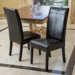 Top 10 β Best Selling Home Side Chairs Caleb PU Leather Dining Chair - Set Of 2 β¨