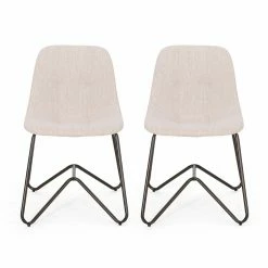 Best Sale 👍 Best Selling Home Side Chairs Norwood Upholstered Mid-Century Dining Side Chair - Set Of 2 ❤️