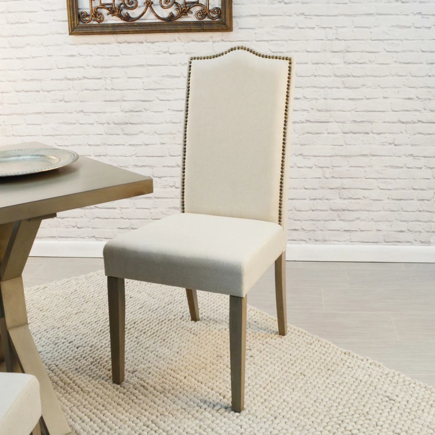 Brand new π Carolina Chair & Table Co. Casual Dining Chairs Carolina Ayden Upholstered Nailhead Parson Chair π