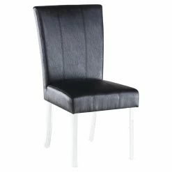 Top 10 🔔 Casual Dining Chairs Chintaly 4038 Flare Back Dining Parson Chair - Set Of 2 🛒