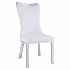 Wholesale 😉 Casual Dining Chairs Chintaly Adelle Curved Back Dining Side Chair - Set Of 2 😀