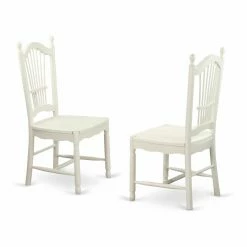 Budget 👍 Formal Dining Chairs East West Furniture Dover Dining Chair - Set Of 2 🎁