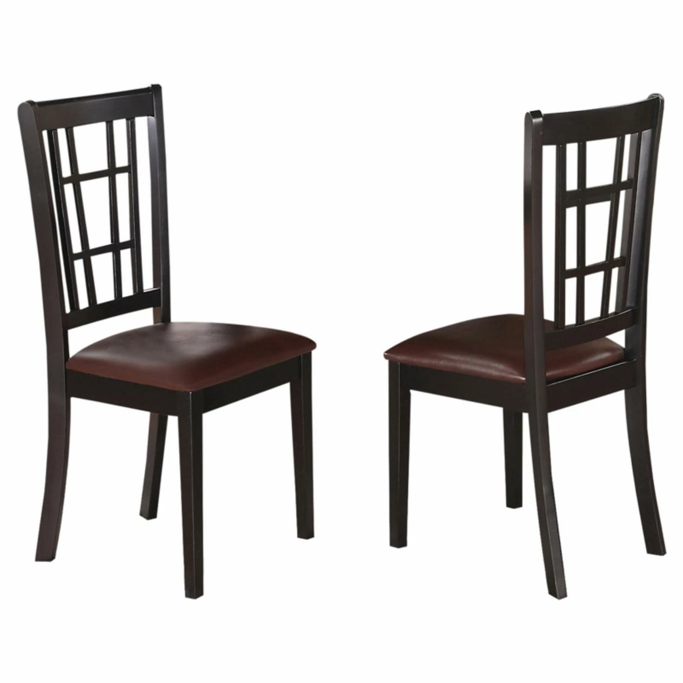 Budget π Side Chairs East West Furniture Nicoli Dining Chair With Faux Leather Seat - Set Of 2 π₯