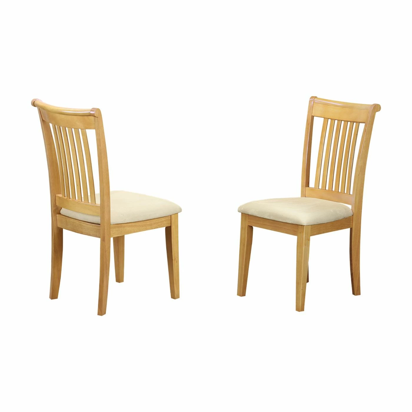 Cheap π₯ Side Chairs East West Furniture Portland Slat Back Dining Chairs - Set Of 2 π