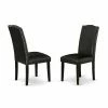 Outlet 😉 Formal Dining Chairs East West Furniture Encinal Faux Leather Parson Chair - Set Of 2 👏